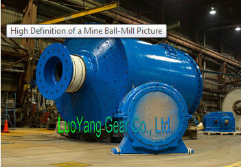 Custom Ball Mill Parts , Mining Equipment Spare Parts  Diameter 8M x 40M