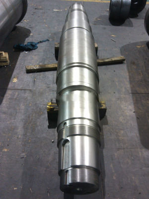 Alloy Steel 4140 Forged Steel Shaft , Forged Flange For Water / Wind Turbine Engines