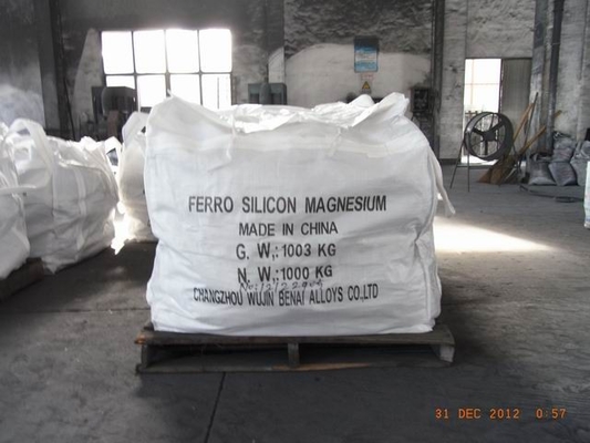 Rare Earth Ferro Silicon Magnesium Alloy Nodulizing Agent With Metal Luster