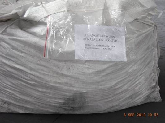 Ferro Silicon Magnesium Alloy Nodulizer With Re 4-6% , Mg 7-9% Composition