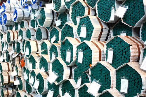 Alloy Steel Seamless Tube DIN 1629 St52.4, St52, DIN 17175 15Mo3, 13CrMo44, 12CrMo195, plain end , oiled surface