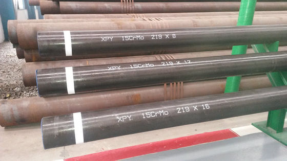 ASTM A335 SEW610 DIN17175 Oval hot rolled Steel Pipe ISO SGS With 5.8m 6m 12m Length