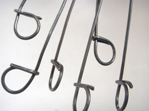 3'' - 24'' Galvanized Iron Wire , Black Annealed Looped Tie Wire