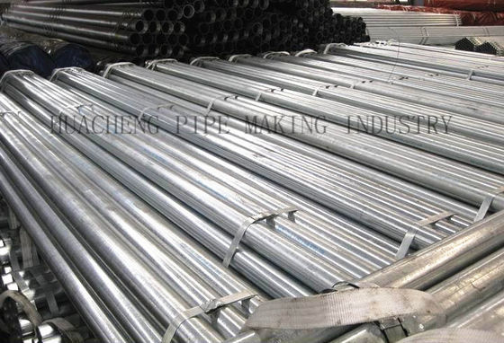 Round EN 10305-4 EN 10305-1 Galvanized Steel Tubing for Auto , Cold Drawn Steel Tube