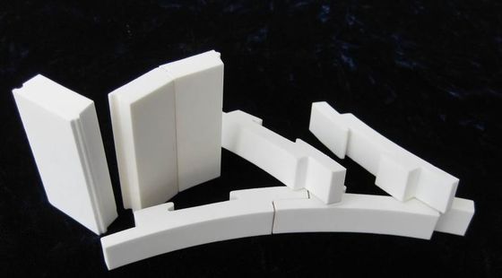 Custom Corundum Refractory Ceramic Ball / Rods / Tube / Lining Bricks