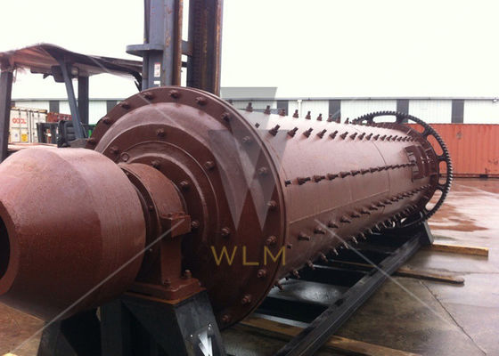 55kw Steel Grinding Ball Mill 32.4 r / min , dry grinding ball mill