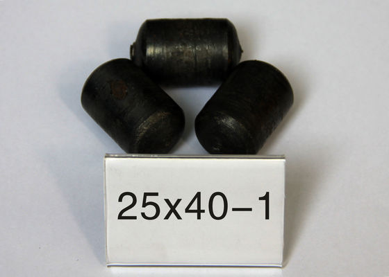 B2 25 x 40mm Hot Rolled Steel Cylpebs Grinding Media Steel Cylpebs for Cement Plants
