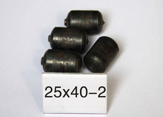 B2 25 x 40mm Hot Rolled Steel Cylpebs Grinding Media Steel Cylpebs for Cement Plants
