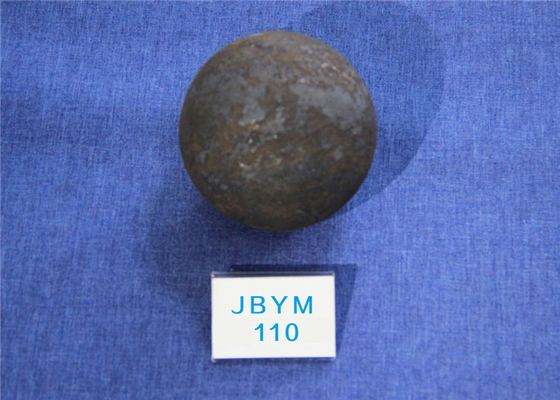 High Surface Hardness 58 - 59hrc Grinding Media Steel Balls B3 D110mm for Chemical Industry