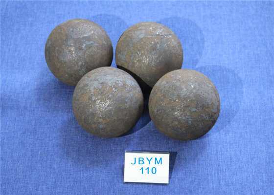 High Surface Hardness 58 - 59hrc Grinding Media Steel Balls B3 D110mm for Chemical Industry