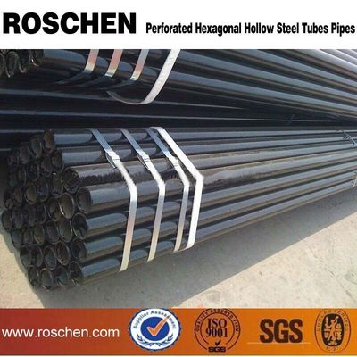 ASTMA1045 Perforated Hexagonal Hollow Steel Tube / Thick Wall Steel Pipe