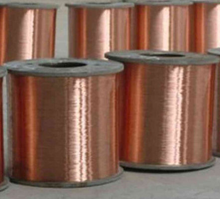 durable flat enameled copper wire Gold plating metal steel wire