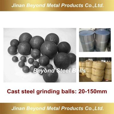 Cast grinding steel balls