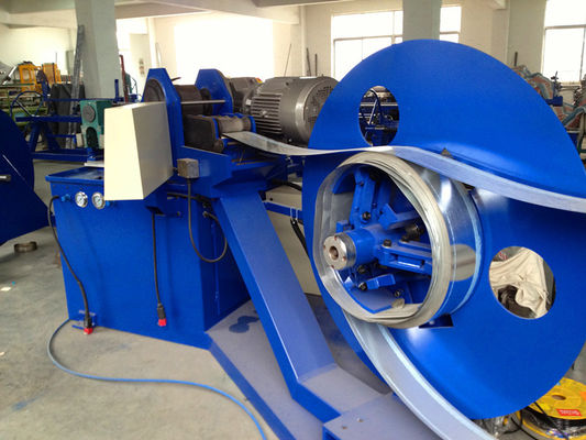 Industrial Spiral Tube making machine With Galvanized Steel , Aluminum Duct Forming F1600