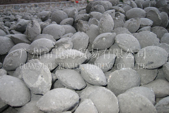 Fluorspar Briquette CaF2 75%-85% / Mineral Fluorite Ball For Metallurgical Industry