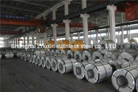Cold Rolled ASTM AISI SUS 304 Stainless Steel Coils Thin Wall with Brushed Finish