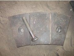 HRC53 Ball Mill Liners For High Abrasion , 2.6m Grinding Media Balls