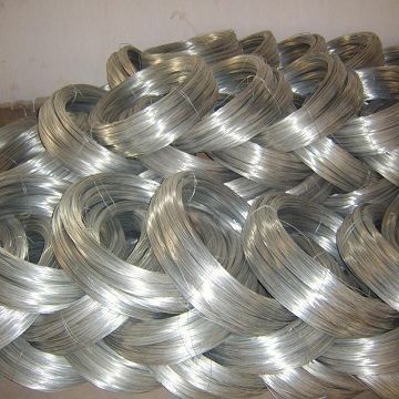 Electro Silver Galvanized Steel Iron Wire Bwg24 High Carbon Steel Wire