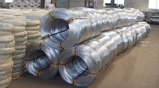 BWG20 Binding Galvanized Iron Wire Zinc Ccoated With Low Carbon Steel