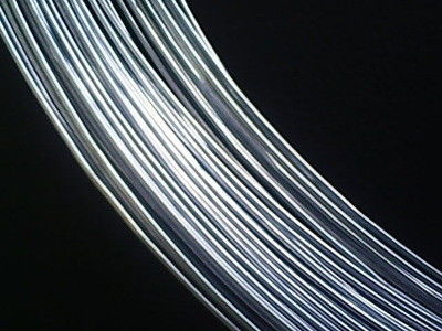 2.4mm Galvanized Binding Steel Wire , Thin Silver Galvanized Iron Wire