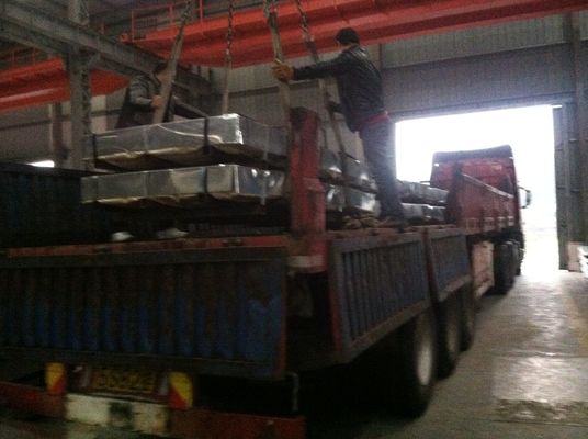 Hot Dip Carbon Steel Plate / Galvanized Steel Sheet EN 10142 JIS G 3321