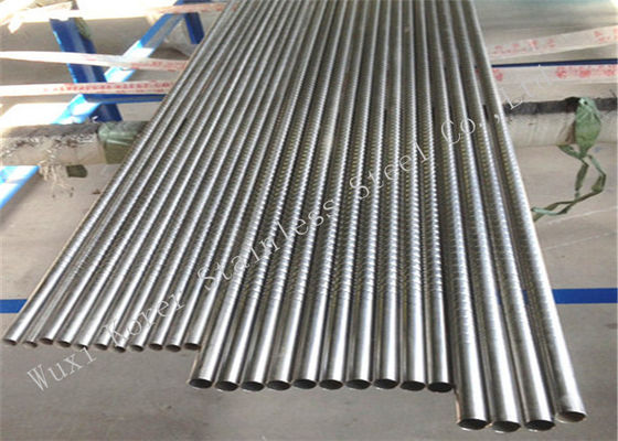 Small Diameter Threaded Stainless Steel Pipe / Circular TIG Welding SS Tube with TP316L