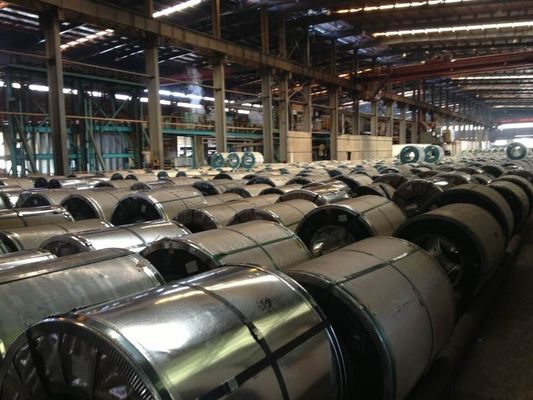 500Mpa Yield Strength ASTM AISI Glavanized Steel Coil with ISO9001