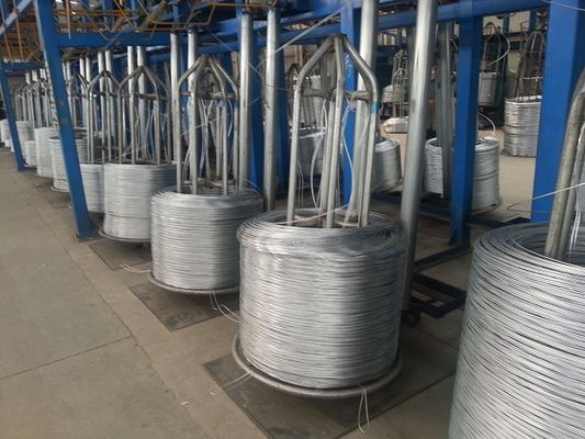 Hot Dipped Galvanized Steel Wire For Gabion Box  8-14 Gauge