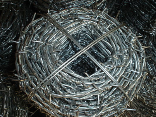 Low Carbon Hot Dipped Electro-Galvanized Iron Wire Double Strand Barbed Wire