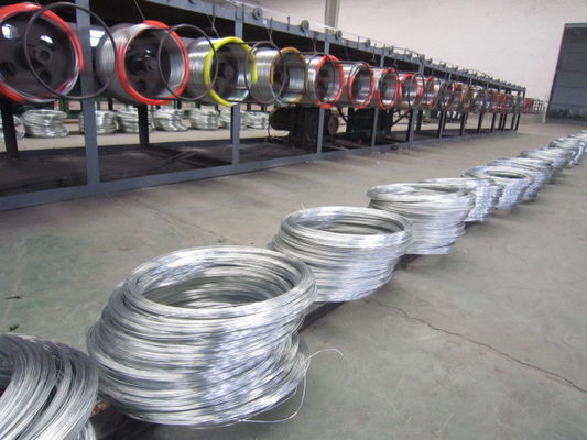 BWG8# - BWG16# Firm Zinc Coating Electro-Galvanized Iron Wire Corrosion Resistance