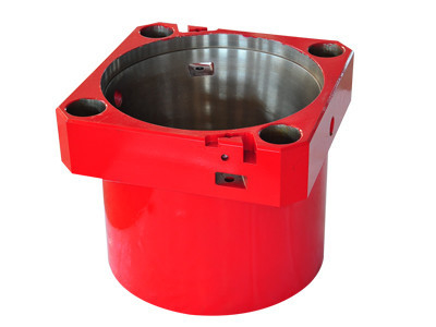 17.5 " Tower Crane Mast  Alloy Steel  Red Color Master Bushing