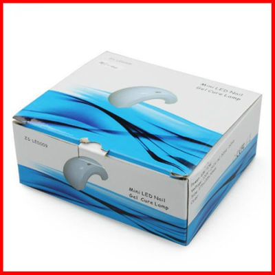 Portable 4 Finger Mini UV 12w LED Nail Lamp 395nm Ball Shape CE Rohs