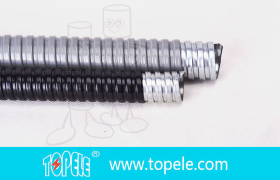 Electrica Grey Galvanized Steel PVC Flexible Conduit And Fittings