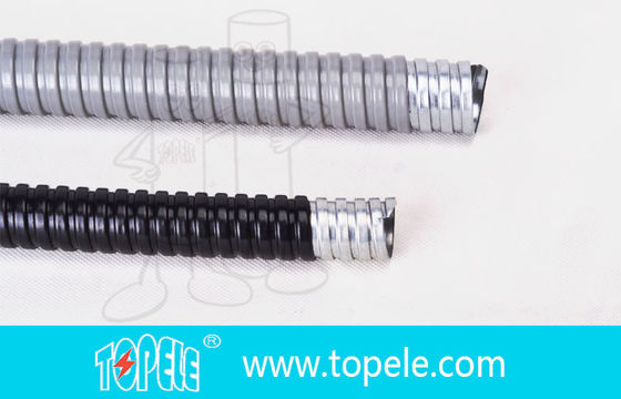 Electrica Grey Galvanized Steel PVC Flexible Conduit And Fittings